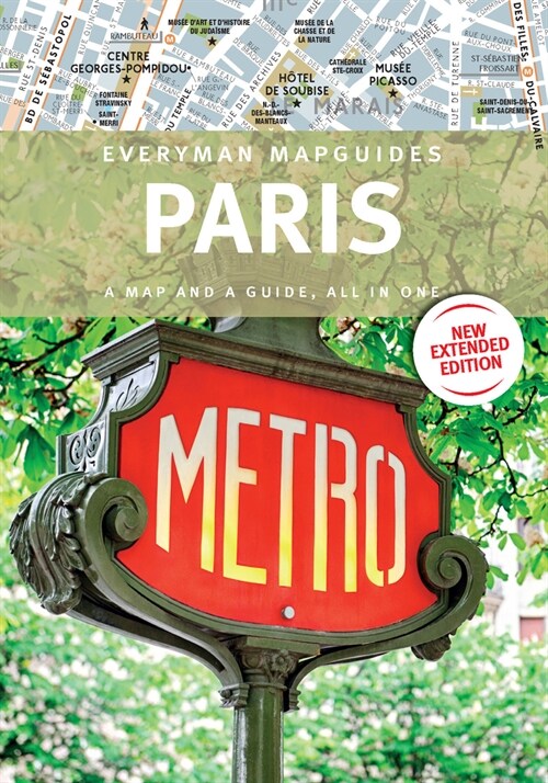 Paris Everyman Mapguide (Hardcover)