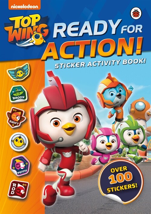 Top Wing: Ready for Action! : Sticker Activity Book (Paperback)