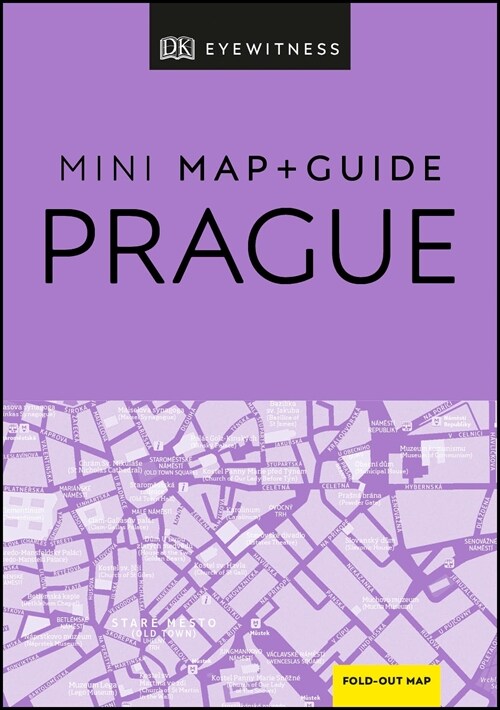 DK Eyewitness Prague Mini Map and Guide (Paperback)