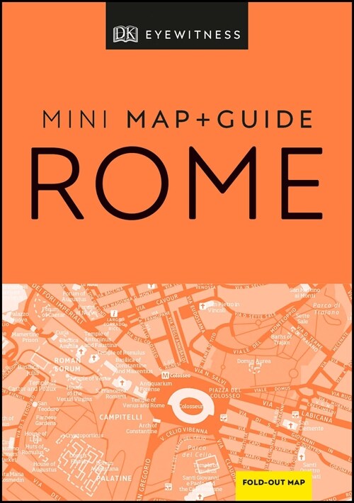 DK Eyewitness Rome Mini Map and Guide (Paperback)