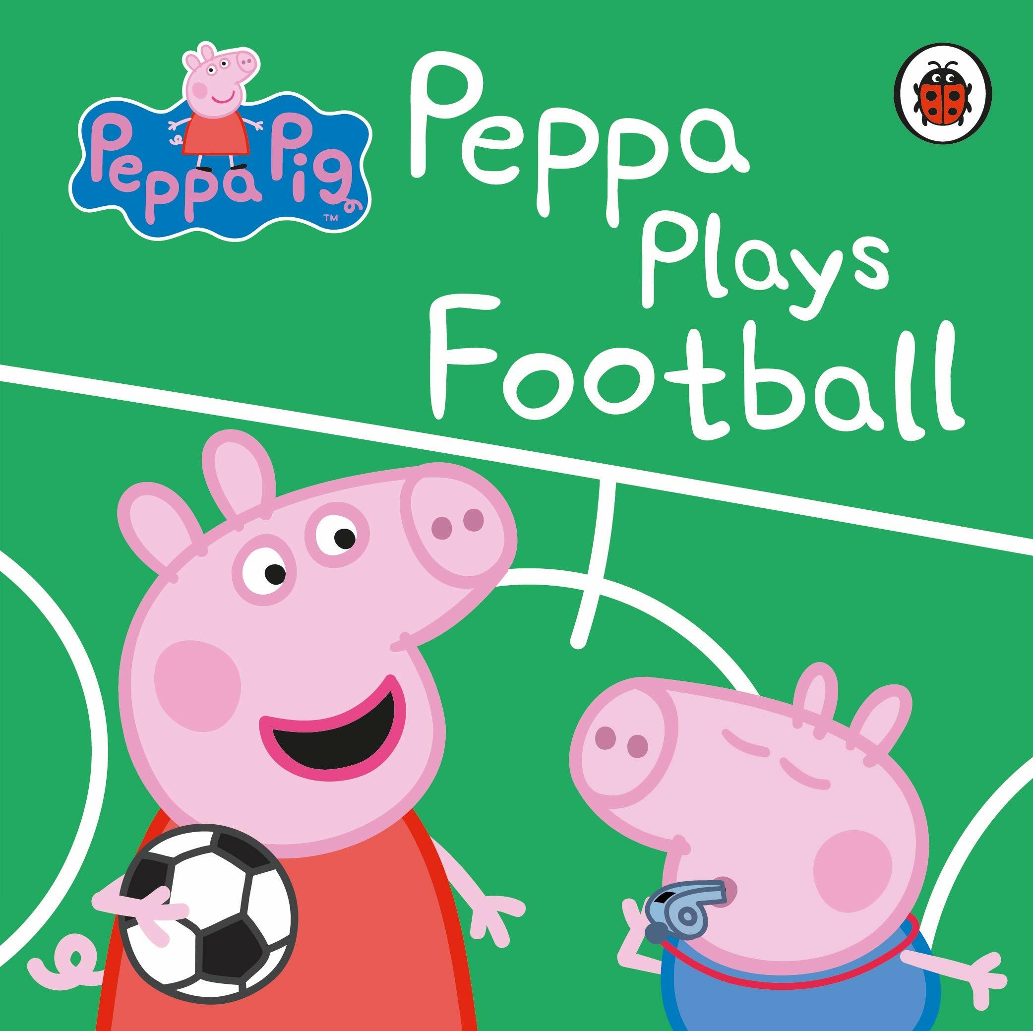 Peppa Pig: Peppa Plays Football (Board Book)