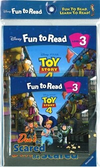 Disney Fun to Read 3-26 : Don't Be Scared (토이스토리 4) (Paperback + Workbook + Audio CD)