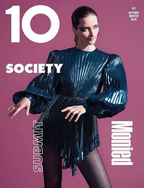 10 Magazine (반년간 영국판): 2019년 No.63 (표지 랜덤)