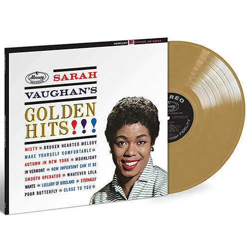 [수입] Sarah Vaughan - Golden Hits [180g Gold LP] [Limited Edition]