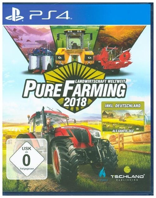 Pure Farming 2018, 1 PS4-Blu-ray Disc (Day One Edition) (Blu-ray)