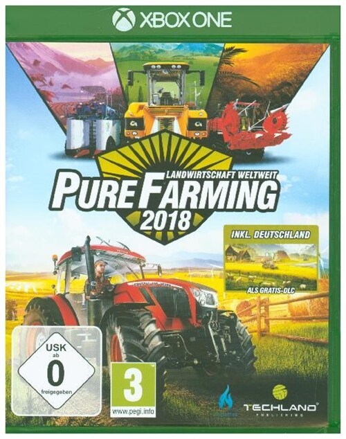 Pure Farming 2018, 1 Xbox One-Blu-ray Disc (Blu-ray)