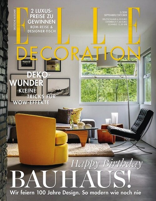 Elle Decoration (격월간 독일판): 2019년 09/10월호