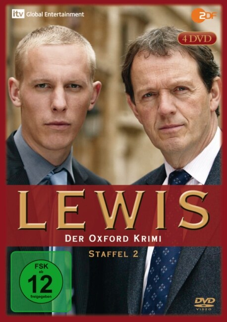 Lewis - Der Oxford Krimi. Staffel.2, 4 DVDs (DVD Video)