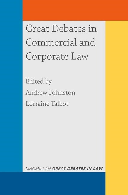 Great Debates in Commercial and Corporate Law (Paperback)