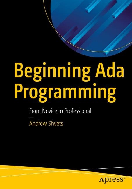 Beginning ADA Programming: From Novice to Professional (Paperback)