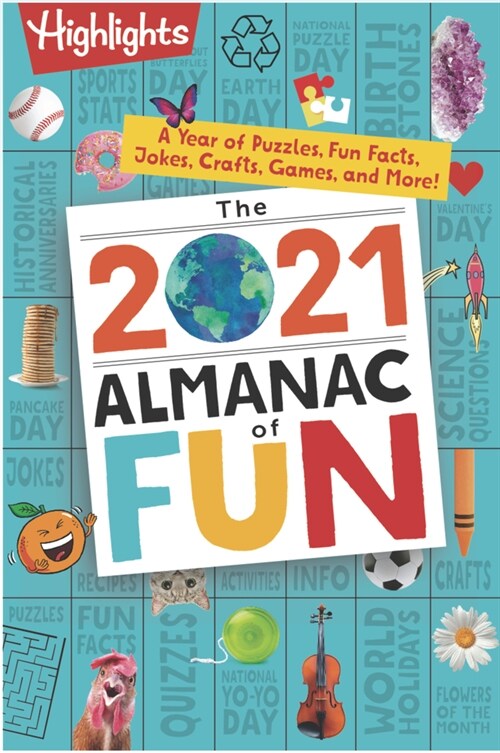The 2021 Almanac of Fun: A Year of Puzzles, Fun Facts, Jokes, Crafts, Games, and More! (Paperback)