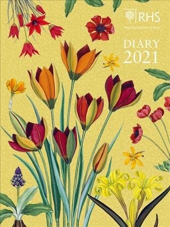 Royal Horticultural Society Desk Diary 2021 (Hardcover)