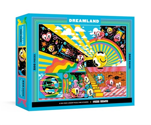 Dreamland: A 500-Piece Jigsaw Puzzle & Stickers: Jigsaw Puzzles for Adults (Board Games)