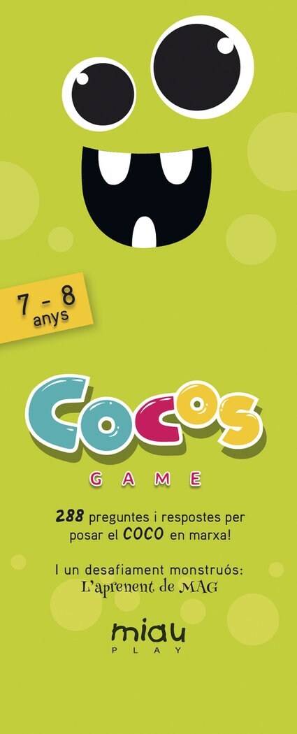 COCOS GAME 7-8 ANOS - CAT (Book)