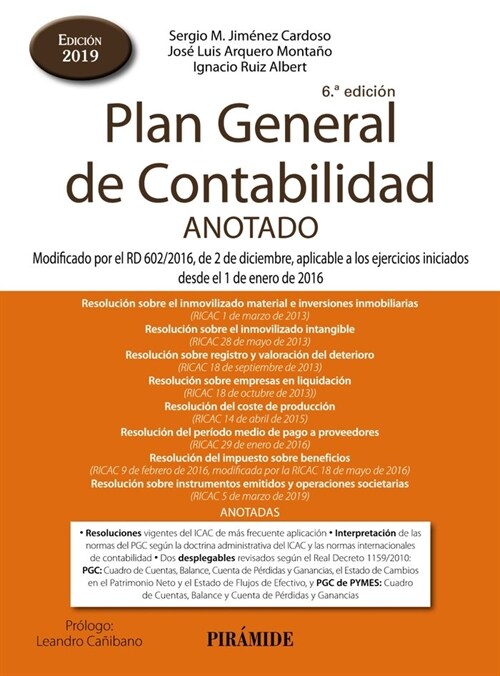 PLAN GENERAL DE CONTABILIDAD ANOTADO (Paperback)