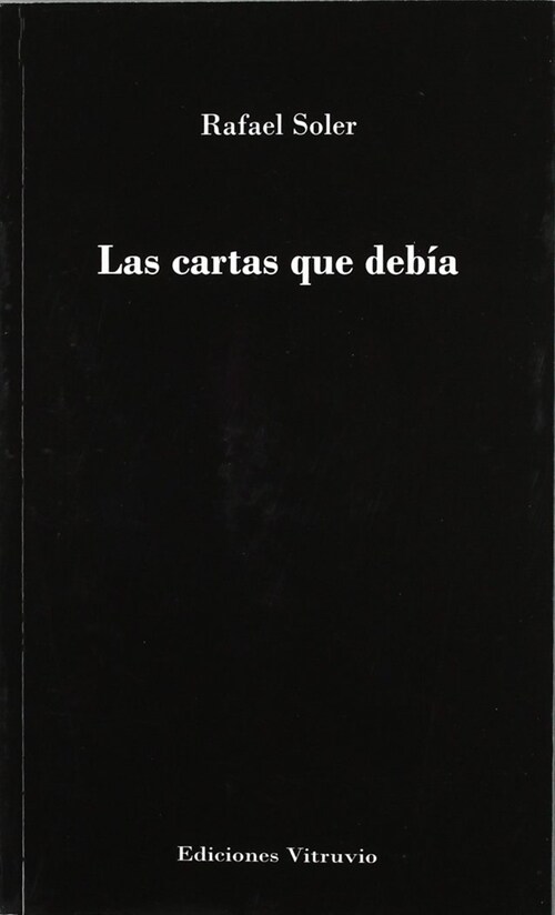 CARTAS QUE DEBIA,LAS (Book)