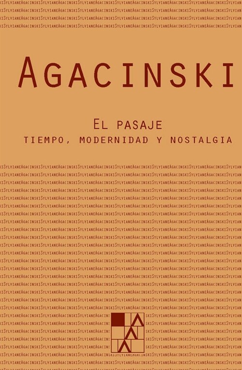 PASAJE,EL (Book)