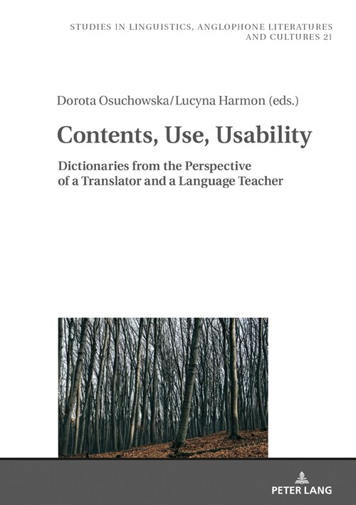 Contents, Use, Usability: Dictionaries from the Perspective of a Translator and a Language Teacher (Hardcover)