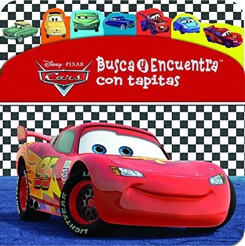 CARS BUSCA Y ENCUENTRA CON TAPITAS (Book)