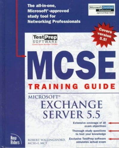 MCSE TRINING G.MS EXCHANGE SERVER 5.5 (Book)