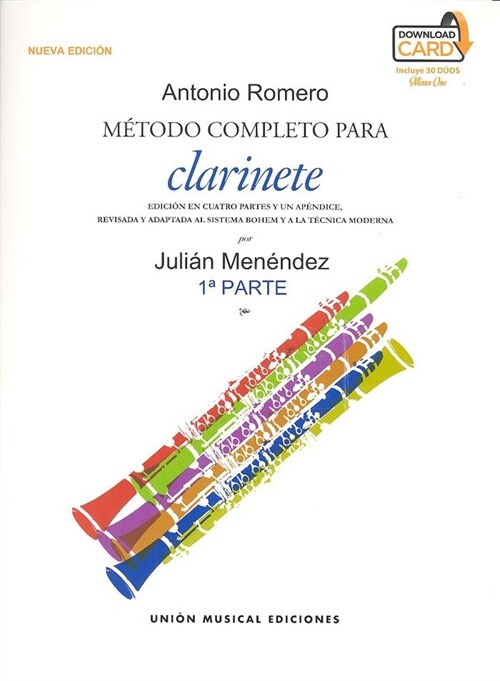METODO COMPLETO PARA CLARINETE (Book)