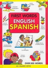 FIRST WORDS ENGLISH SPANISH (Book)