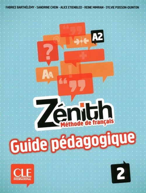 ZENITH 2 - GUIDE PEDAGOGIQUE (Paperback)
