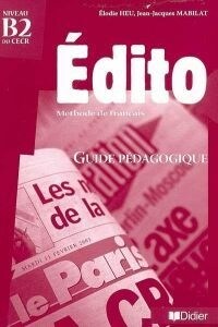 [중고] EDITO B2 GUIDE PEDAGOGIQUE (Book)