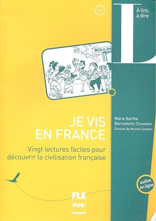 JE VIS EN FRANCE 20 LECTURES FACILES (Book)