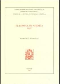 ESPANOL DE AMERICA 1992 (Paperback)