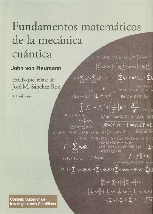 FUNDAMENTOS MATEMATICOS DE LA MECANICA CUANTICA (Book)