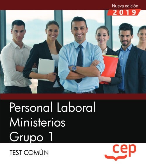 PERSONAL LABORAL MINISTERIOS GRUPO 1 TEST COMU (Book)