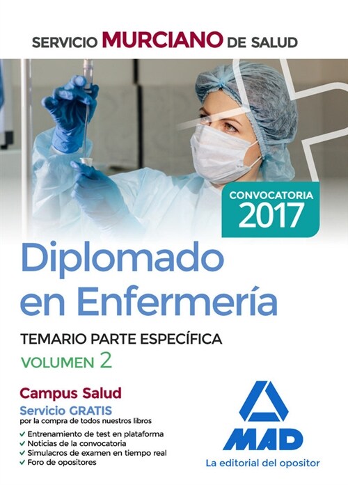 DIPLOMADO EN ENFERMERIA DEL SERVICIO MURCIANO DE SALUD. TEMA (Paperback)