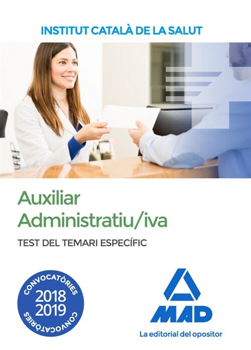 AUXILIAR ADMINISTRATIU/IVA DEL INSTITUT CATALA DE LA SAL (Paperback)