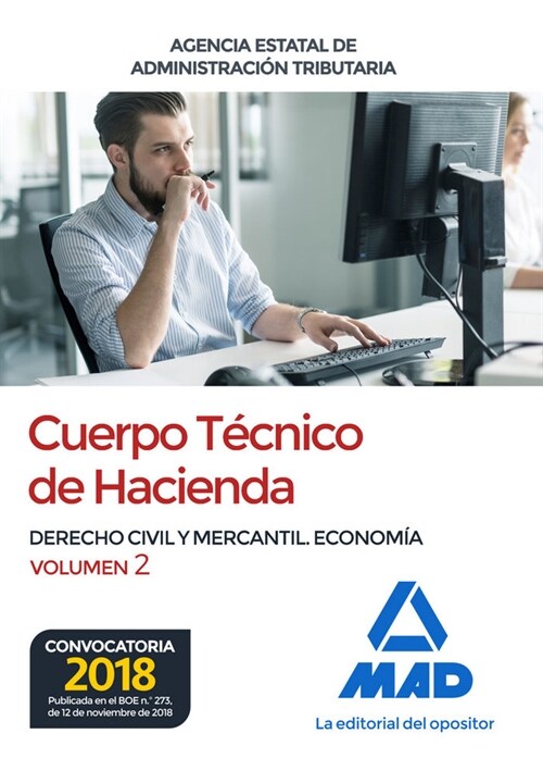 CUERPO TECNICO HACIENDA AGENCIA ESTATAL ADMINISTRACION 2 (Paperback)