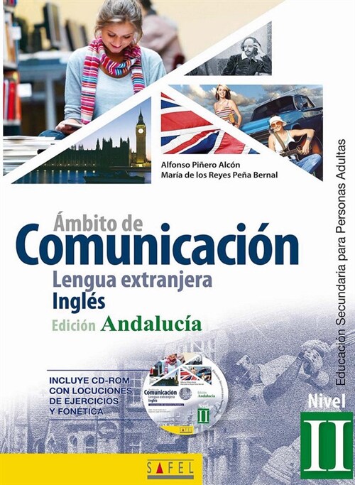 AMBITO COMUNICACION INGLES II ANDALUCIA 11 SAFVAR38E (Book)