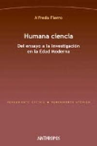 HUMANA CIENCIA (Book)