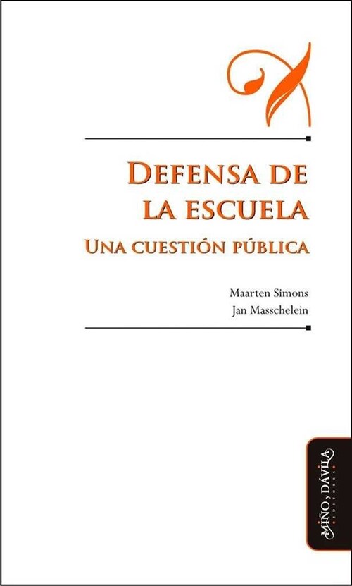 DEFENSA DE LA ESCUELA (Book)