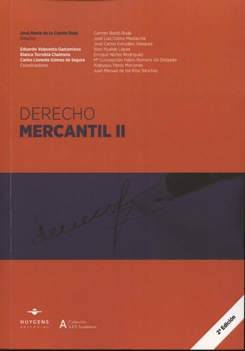 DERECHO MERCANTIL II (Paperback)