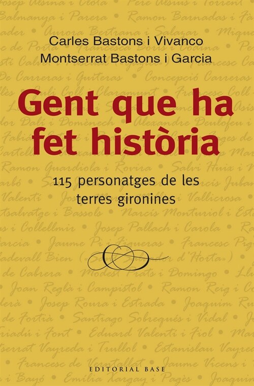 GENT QUE HA FET HISTORIA (Book)