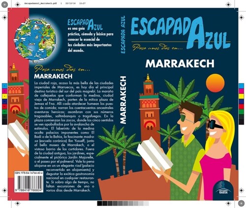 MARRAKECH ESCAPADA AZUL (Paperback)