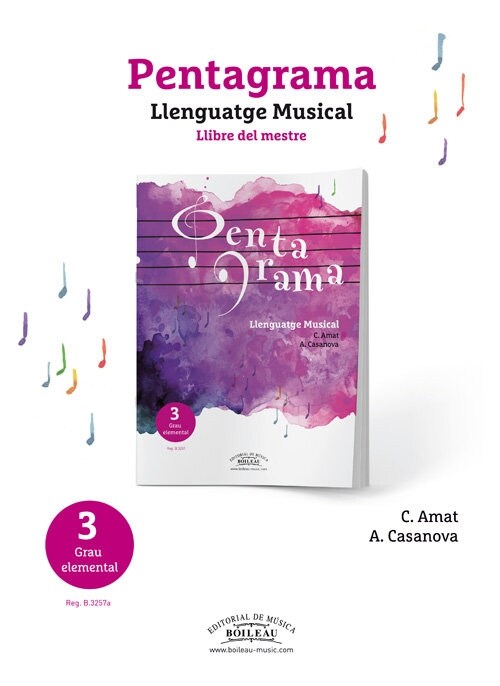 PENTAGRAMA LLENGUATGE MUSICAL 3 GRAU ELEMENTAL (Other Book Format)