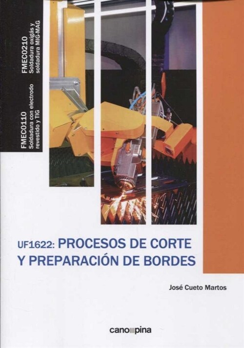 UF1622 PROCESOS DE CORTE Y PREPARACION DE BORDES (Paperback)