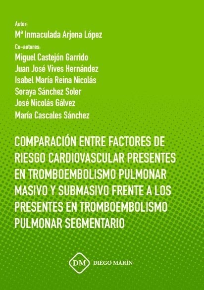 COMPARACION ENTRE FACTORES DE RIESGO CARDIOVASCULAR PRESENTE (Paperback)