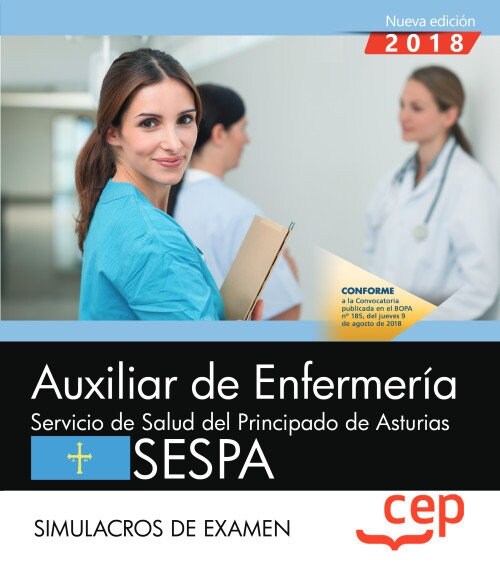 AUXILIAR DE ENFERMERIA DEL SERVICIO DE SALUD DEL PRINCIPADO (Paperback)