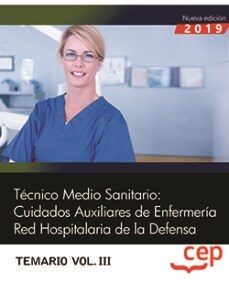TECNICO MEDIO SANITARIO CUIDADO AUXILIAR ENFERMERIA VOL 3 (Book)