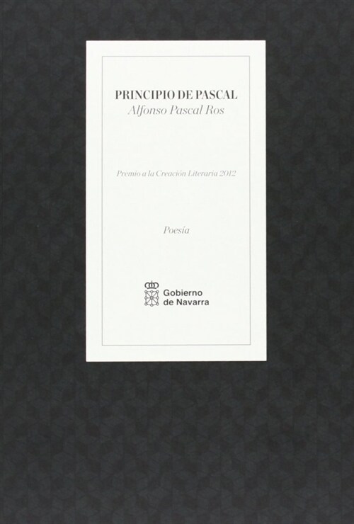 PRINCIPIO DE PASCAL (Book)
