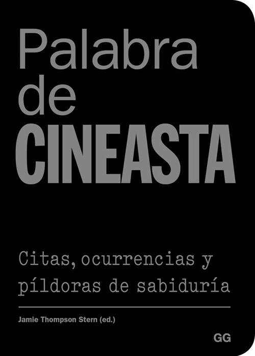 PALABRA DE CINEASTA (Book)
