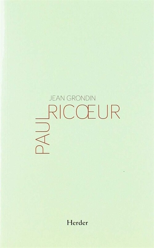 PAUL RICUR (Paperback)