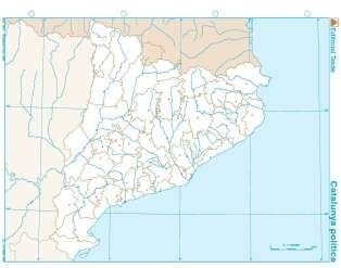 MAPA MUDO CATALUNA POLITICO (100 UDS) (Book)